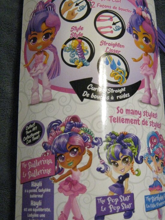 NWT Play and Snuggle: Curli Girl Hayli with case and Snackle Sonic Puppy Plush - Picture 3 of 9